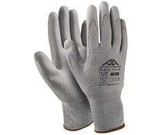 Active Gear Pilkos poliuretano pirštinės L