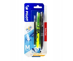 Pilot Pen Ištrinamas rašiklis Pilot Frixion 0.7, juodas, su žymekliu