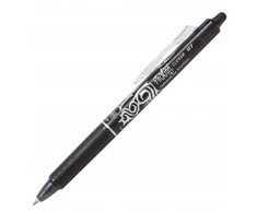 Pilot Pen Pilot Frixion Clicker 0.7 juodas rašiklis – trinamas ir perrašomas