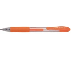 Pilot Pen Pilot G2 gelinis rašiklis, neoninis oranžinis, 0.7mm