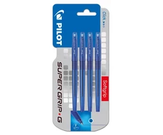Pilot Pen Pilot gelinis rašiklis mėlynas - 4 vnt.