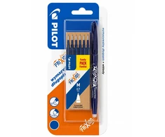 Pilot Pen Pultas mėlyna DŁUGOPIS WYMAZYWALNY + 6 wkładów 0,7