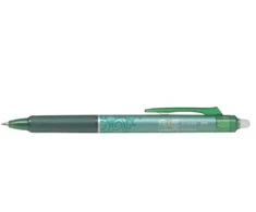 Pilot Pen Automatinis tušinukas Pilot Frixion Clicker, gelinis, 0.5mm, su trintuku, žalios spalvos