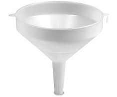 Piltuvėlis D15 cm balta spalva 43150 Italija Stefanplast