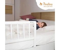Pinolino Barierka ochronna zabezpieczająca do łóżka 90 cm – balta, lite drewno
