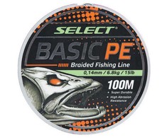 Pintas valas Basic PE Select 100m/0.20mm Dark Žalias