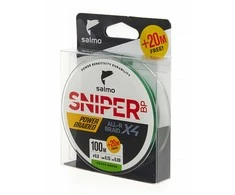 Pintas valas Sniper BP all R Braid Salmo 120m/Ø0.15mm