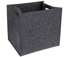 Home4You Pintinė MAX FELT-1 40x32xH37 cm, tamsiai pilkas