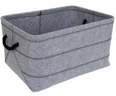 Home4You Pintinė MAX FELT-1, 44x32xH24 cm, šviesiai pilkas veltinis