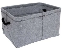Home4You Pintinė MAX FELT-2, 40x29x22cm, šviesiai pilkas veltinis
