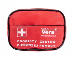 Pirmosios pagalbos vaistinėlė, asmeninė pirmosios pagalbos vaistinėlė, Vera, raudona