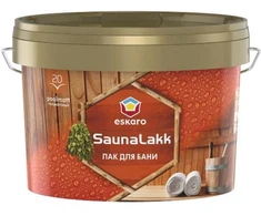Pirties lakas ESKARO SAUNALAKK, pusiau matinis, 2,4 l