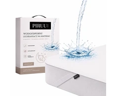 Piruu Nieprzemakalny Ochraniacz na čiužinys Frotte 60x120 cm Podkład WODOODPORNY