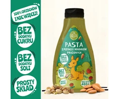 Pistacijų ir skrudintų migdolų pasta 400g HELPA 100% riešutai