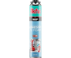 Pistoletinės klijuojančios putos AKFIX 960P PU, 750 ml