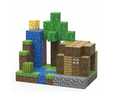Pixele 3D magnetiniai blokai 180 elementų + figūrėlė + dėžutė