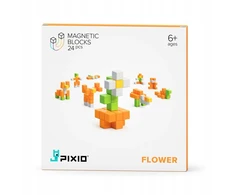 Pixio magnetiniai konstruktoriai 24 vnt. Flower Story