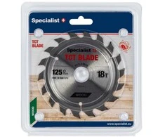 Specialist+ Pjovimo diskas 125x18Tx22 mm