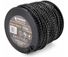 Powermat Pjovimo valas trimeriams, suktas, 2,4mm/115m