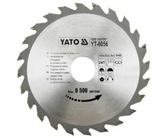 YATO WIDI diskinis pjūklas 184x30 mm 24 dantu 6060