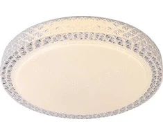 Lubinis šviestuvas Plafoninis LED šviestuvas BRILLIANT BADRIA, 60 W, 3000 - 6000 K, 4800 lm, 12 x 58 cm, su pultu