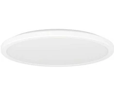 Lubinis šviestuvas Plafoninis LED šviestuvas EGLO ROVITO-R IP44 18W 2700-6500K 2300lm baltas Ø39cm su pultu