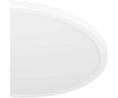 Lubinis šviestuvas Plafoninis LED šviestuvas EGLO ROVITO-R IP44 20W 2700-6500K 2900lm baltas Ø50cm su pultu