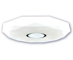 Lubinis šviestuvas Plafoninis LED šviestuvas SPECTOR LIGHT, IP44, 24W, 3000-6500K, 3090lm, Ø39,5cm, su pultu