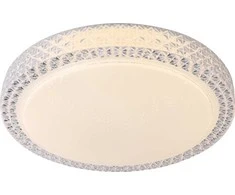 Lubinis šviestuvas Plafoninis LED šviestuvas SPECTOR LIGHT, IP44, 48W, 3000-6500K, 6050lm, Ø50cm, su pultu