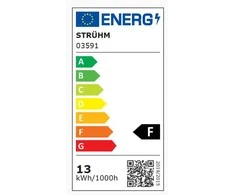 Lubinis šviestuvas Plafoninis LED šviestuvas STRUHM KLARA, 13 W