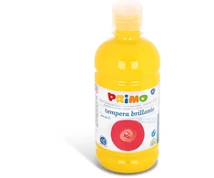 Plakatiniai dažai Primo, geltoni, 0.5l