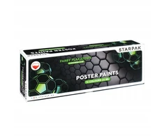 Plakatų dažai 12 spalvų 20 ml "football" Starpak