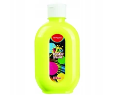 Plakatų dažai Keyroad Fluo 300ml, neoniniai geltoni
