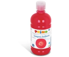 Plakatų dažai Primo, 0.5l, šviesiai raudoni