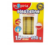 Plastelina BROKATOWA ZŁOTA 15 Lasek Miękka Szkolna Schemat