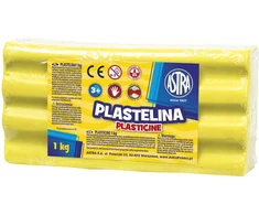 Plastelinas Astra 1kg, citrinos spalvos