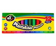 Plastelino rinkinys Astra, 12 spalvų