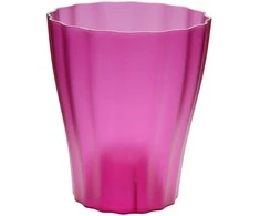 Plastia Dekoratyvinis gėlių vazonas Ola D13cm H15.5cm plastikinis/rožinis