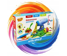 PLASTIC MASS Smily Play Creative Set Pasta Machine Dough