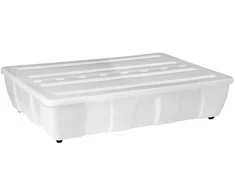 Plastikinė dėžė fiksuojamu dangčiu PLAST TEAM 57L/79x58.5x17.6cm