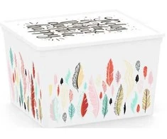 Plastikinė dėžė Quotes Cube KIS/C Box 40x34x25H/27L