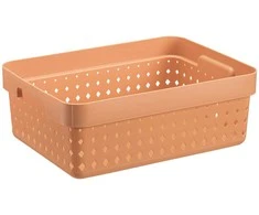 Plastikinė dėžė Seoul M Plast Team 13.1x26.8x35.7cm rausva