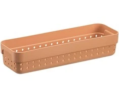 Plastikinė dėžė Seoul M Plast Team 5x7.8x23.8cm rausva