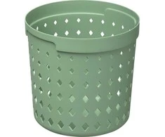 Plastikinė dėžė Seoul Round NHG L Rosemary Žalias