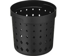 Plastikinė dėžė Seoul Round NHG M juoda