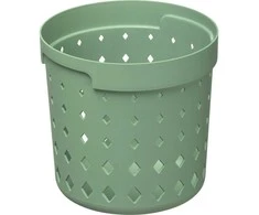 Plastikinė dėžė Seoul Round NHG M Rosemary Žalias