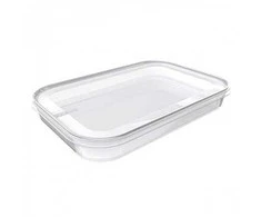 NHG Plastikinė dėžutė maistui užšaldyti Plast Team 1.5l/29.5x19x3.9cm Helsinki