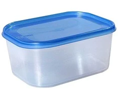 Plastikinė dėžutė maistui užšaldyti Plast Team 1.4L/19x13.9x7.9cm Helsinki