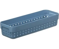 Plastikinė dėžutė Seoul M NHG 5x7.8x23.8cm Nordic Mėlyna