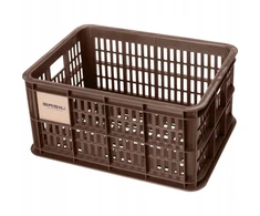 Plastikinė krepšys Basil Crate - BASIL - 29x39,5x21 cm - ruda - skirta priekinėms / galinėms bagažinėms